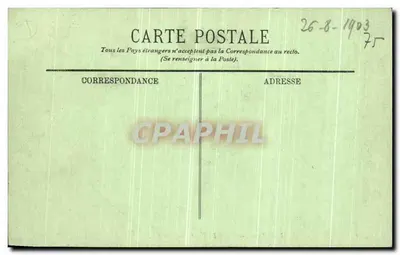 PARIS — El Bois de Boulogne — Entre los Dos Lagos — LL. — N° 430 — Reverso
