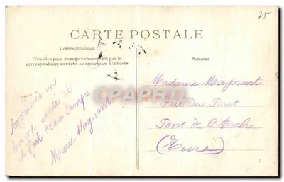 PARIS — Panthéon — B. 12. Wydawca nie widoczny — Rewers