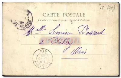 Parigi — Chiesa di San Onorato d'Eylau — E.R., Parigi, n°128 — Verso