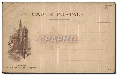 Cartolina d'epoca Parigi Piccolo Palazzo dei Campi Elysees Esposizione universale 1900 — Verso