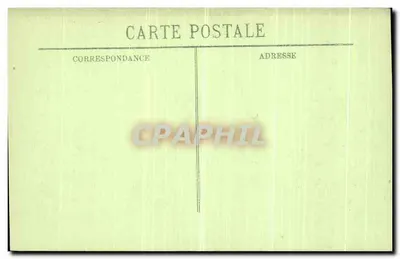 Overstromingen van Parijs — Januari 1910 — De Brug van de Heiligen-Pères — LL — n°61 — Achterkant