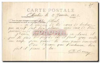 Parigi — Il Ponte degli Arti e l'Institut — n°8 — Verso