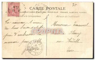 Paryż — Boulevard des Invalides — Katedra Świętego Franciszka Xawera — C.L.C. n°505 — Rewers