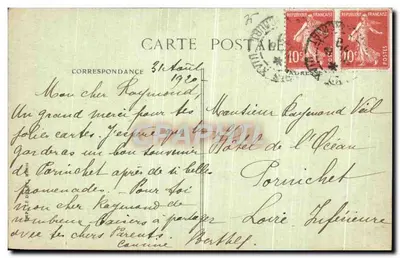 Paris — Beijo — Editor C.E.D. n° 138 — Verso