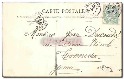 Bois de Boulogne — Embarcadouro — L. Ducourdré — Verso