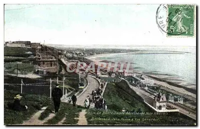 Le Havre-Sainte-Adresse — Vista Geral do Boulevard Félix Faure — Editor: Le Havre, n° 3619