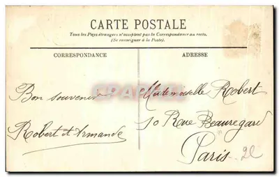 Rouen — Place Carnot, Pont Boieldieu e a Catedral — LL. 142 — Verso