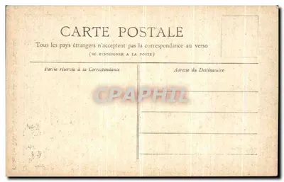 Les Invalides — Paris — Coleção Petit Journal — Verso