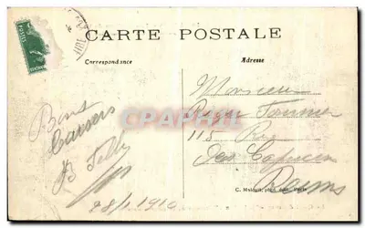 Paris — Inundações de 1910 — Dia 25 de Janeiro — C. M. editor — Verso