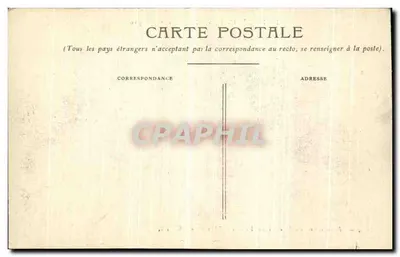 Inundaciones — Máximo de la crecida en el Puente de Alma — París, enero 1910 — Tarjeta postal moderna n°403 — Reverso