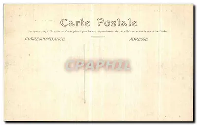 Paris inundado — Cheia do dia 28 de janeiro de 1910 no Viaduto de Passy — A. Noyer, Paris — Verso