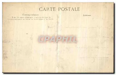 Inundação do rio Sena — Paris — Palácio d'Orsay — Legião de Honra — Editor ELD — Verso