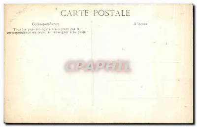 Overstroming van de Senna — Parijs - Rue de Lille — Uitgever E.P.D. — Achterkant