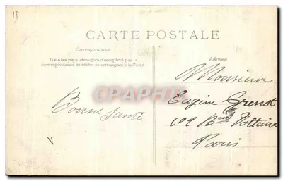 Paryż — Most Świętych Ojcowie — Przepływ Seiny, wydawca Przepływ Seiny — Rewers