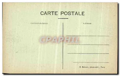 Vincennes — Stare Fort — Katedra, Pałac Królowej i dzielnica Artylerii — E.M. n° 4307 — Rewers