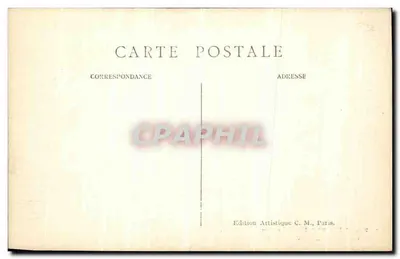 Vincennes — O Forte, A Sala do Donjon — Edição Artística C. M. — Verso