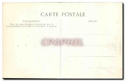 Cheia do rio Sena — 29 de Janeiro de 1910 — Posto de Socorro — Verso