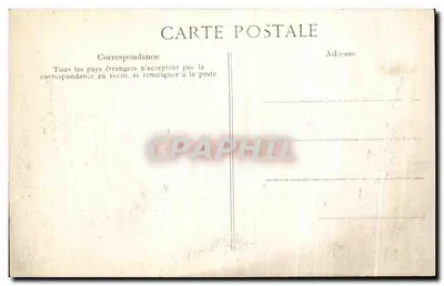 Crue de la Seine — Janvier 1910 — Quai des Grands Augustins — Paris — Verso