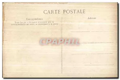 París — Inundación del río Sena — Vista tomada desde la Torre del Reloj de la estación de Lyon el 29 de Enero de 1910 — Reverso