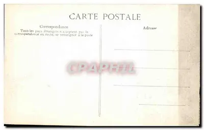 Overstroming van de rivier de Seine — Parijs — L'Estacade — 28 januari 1910 — Achterkant