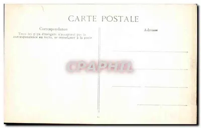 Paris - Pont da Concorde — Cheia do rio Sena — 27 de janeiro de 1910 — Verso