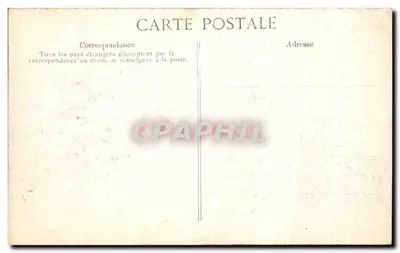 Overstroming van de Seine — Parijs - Rue de Lille — Uitgever EID — Achterkant