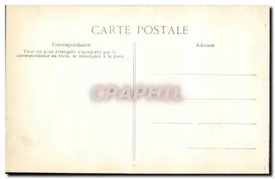 Cheia do rio Sena — Paris, Avenida Montaigne e Rue Jean Goujon — 29 Janeiro 1910 — Editor E.D. — Verso