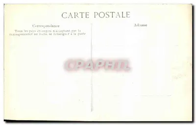 Widok z lotu nad Starym Portem w Marsylii — Société Éditions de France, 1954 — Rewers