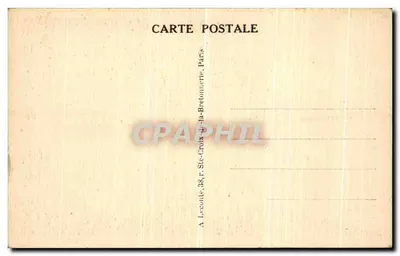 Paris — A Velha Montmartre — editor Tuy, n° 134 — Verso