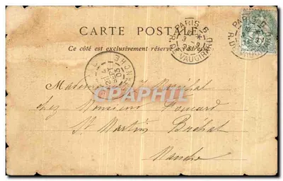 PARIS — Chiesa di Notre-Dame, il Perimetro del Coro — Aux Bardes Bretons — Verso