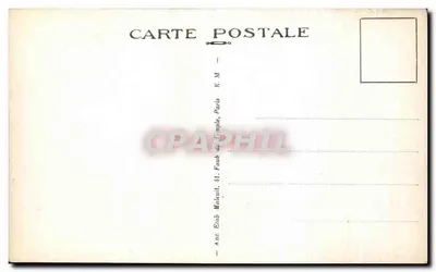 Nanterre — A Rua do Trem no Cruzamento de Trem — E. M. — Verso