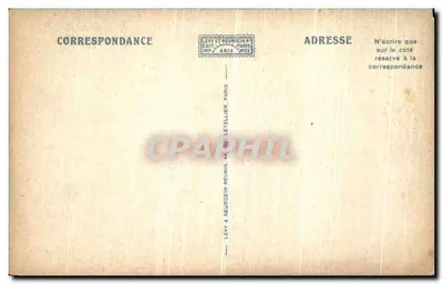 Paris - Le Parc Montsouris — Das Observatorium — Verlag LL, Nr. 2118 — Rückseite