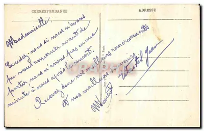 Parijs - Kathedraal Notre-Dame en de Senne - Panorama - Uitgever: Imp. P. L. Parijs — Achterkant