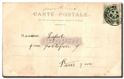 Châlons-sur-Marne — Jardim da Prefeitura — Goex, editor, Châlons-sur-Marne — Verso