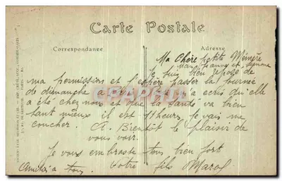 Chalons-sur-Marne — Le Jardin du Jard et la Caisse d'Epargne — ND Jhot. — Verso
