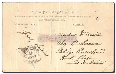 Châlons-sur-Marne — Pont du Cours d'Ormsson — éditeur non visible — Verso
