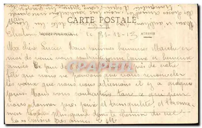 Châlons-sur-Marne — Traseira da Caixa de Economia — editor desconhecido — Verso