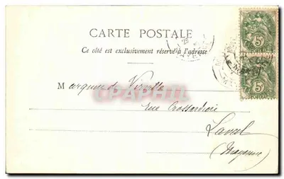 Mayenne - Les Vallées — Poirier frères, editores, Mayenne - P.C. — Verso