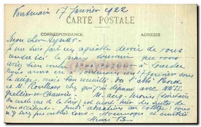 Ponte-main - As Torres da Basílica — editor Marius Boucher, n°41 — Verso
