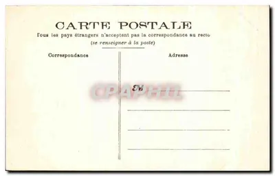 Valle d'Origné — vista panoramica con un castello su una collina — Choté Hamel-Vallier et Cie — Verso