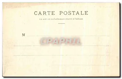 Le Fragnès — Fachada leste. — Poirier frères, editores, Mayenne — Verso