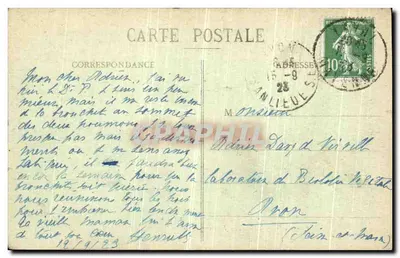 O Kiosque nas Promenades de Changé — N.G. LAVAL — n°36 — Verso