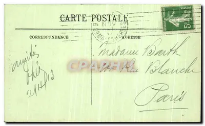 Laval — Kościół Najświętszej Maryi Panny z Avenières — Absydę — LL 27 — Rewers