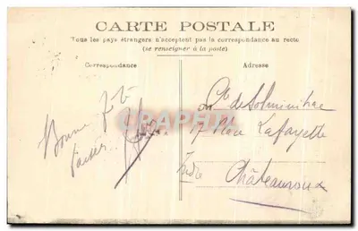 Laval — Het oude Kasteel — Laur & Hamel — Achterkant