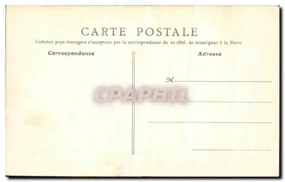 Laval (Mayenne) - L'Hôpital, widok z quai d'Avesnières — B. R., Paryż, nr 1 — Rewers