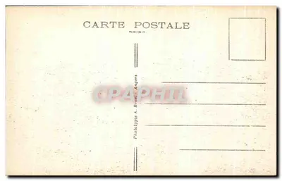 Laval (Mayenne) — Zamek i stary most. A. B. — Rewers