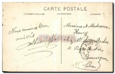Wąwóz (Mayenne) — Zamek i Stary Most — wydawca nieznany, nr serii 2 — Rewers