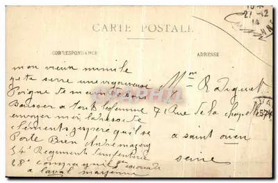 La Mayenne at Pont-Neuf — LaVAL — publisher Artaud et Norais, Nantes, n° 65 — Back