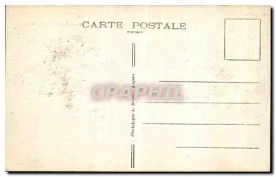 Laval (Mayenne) — Zamek i stary most. A. B. — Rewers