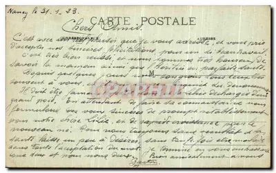 NANCY — Fuente y Plaza d'Alliance — n°59 — Reverso